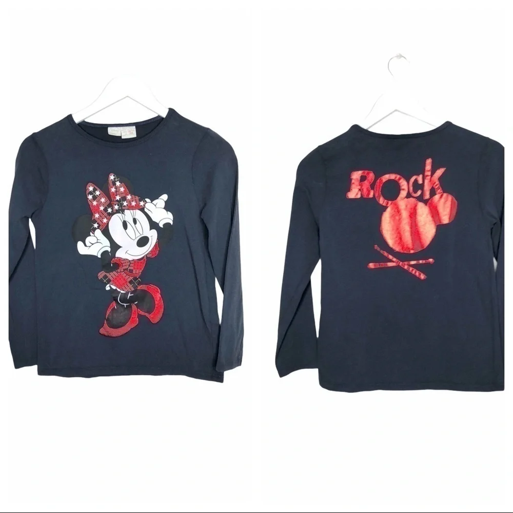 Zara Disney Kids Minnie Mouse tee shirt